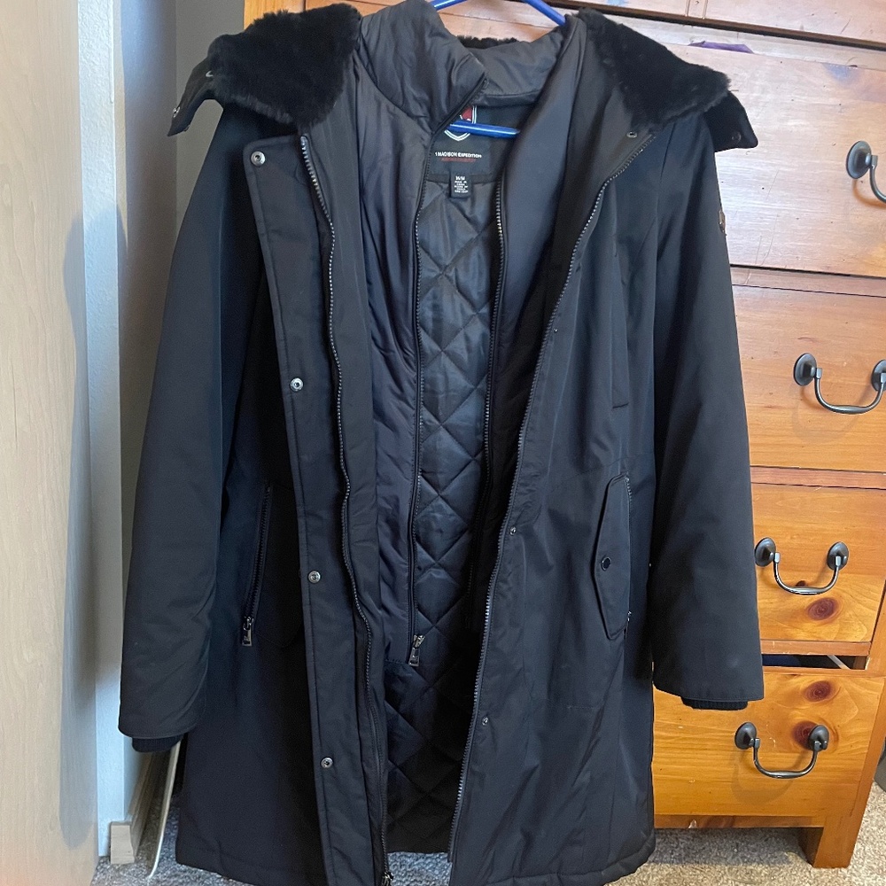 Super warm double layer parka